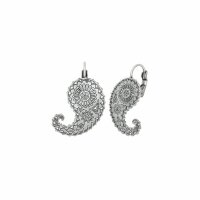 Konplott - Paisley Silver - Silber, Antiksilber, Ohrringe...