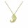 Konplott - Paisley Brass - brass, shiny brass, necklace pendant