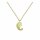 Konplott - Paisley Brass - brass, shiny brass, necklace pendant