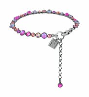 Konplott - Water Cascade - pink, antique silver, necklace