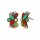 Konplott - Margarita - multi, antique brass, earring stud