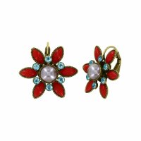 Konplott - Margarita - multi, antique brass, earring...