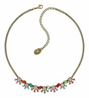Konplott - Margarita - multi, antique brass, necklace