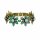 Konplott - Margarita - green, antique brass, bracelet