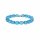 Konplott - Cubes - blue, antique silver, bracelet elastic