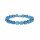 Konplott - Cubes - blue, antique silver, bracelet elastic