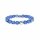 Konplott - Cubes - blue, antique silver, bracelet elastic
