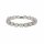 Konplott - Cubes - brown, antique silver, bracelet elastic