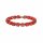Konplott - Cubes - orange, antique silver, bracelet elastic
