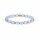 Konplott - Cubes - white, antique silver, bracelet elastic