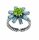 Konplott - Artdecode - pastel multi, antique silver, ring