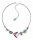 Konplott - Artdecode - pastel multi, antique silver, necklace
