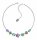 Konplott - Artdecode - pastel multi, antique silver, necklace