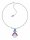 Konplott - Artdecode - pastel multi, antique silver, necklace