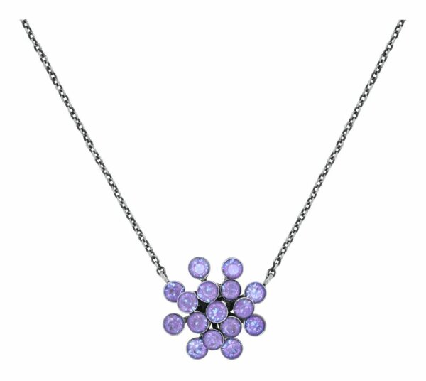 Konplott - Magic Fireball - lila, antique silver, necklace pendant, Classic Size
