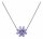 Konplott - Magic Fireball - lila, antique silver, necklace pendant, Classic Size