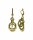 Konplott - Rings & Rhythm - brass, light antique brass, earring dangling