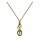 Konplott - Rings & Rhythm - brass, light antique brass, necklace pendant