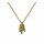 Konplott - Rings & Rhythm - brass, light antique brass, necklace pendant