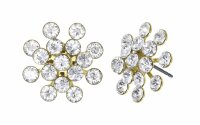 Konplott - Magic Fireball - white, crystal, shiny brass,...