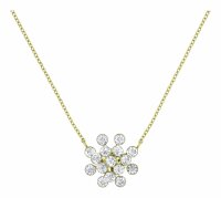 Konplott - Magic Fireball - white, crystal, shiny brass,...