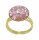 Konplott - Rivoli - Rosa, Alt Rosa, glänzendes Messing, Ring