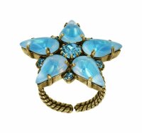 Konplott - Sabrina Vintage - Blau, Color 1, Antikmessing,...