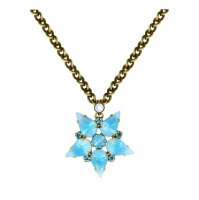 Konplott - Sabrina Vintage - Blau, Color 1, Antikmessing,...
