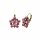 Konplott - Sabrina Vintage - Koralle, Rot, Color 1, Antikmessing, Ohrringe mit Brisur