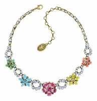 Konplott - Sabrina Vintage - multi, antique brass, necklace