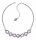 Konplott - Shopping Drops - light pink, antique silver, necklace
