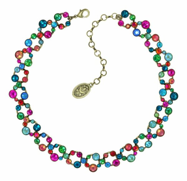 Konplott - Shopping Drops - multi, antique brass, necklace pendant