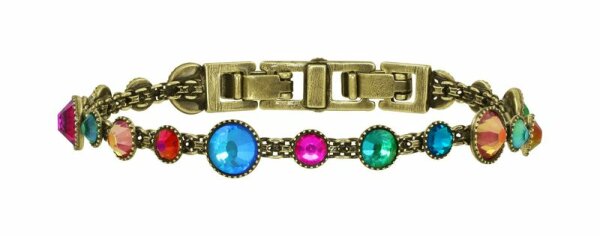 Konplott - Shopping Drops - Multifarben, Antikmessing, Armband