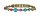 Konplott - Shopping Drops - Multifarben, Antikmessing, Armband