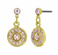 Konplott - Spell on You - beige, shiny brass, earring...