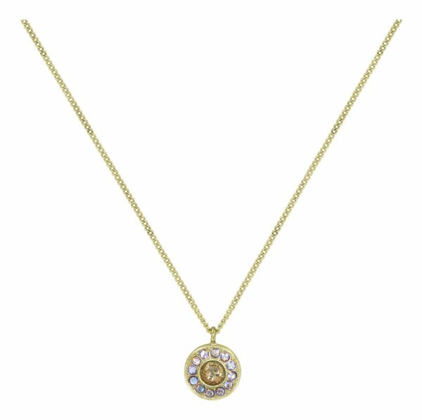 Konplott - Spell on You - brown, shiny brass, necklace pendant