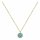 Konplott - Spell on You - green, erinite shimmer, shiny brass, necklace pendant