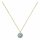 Konplott - Spell on You - light blue, shiny brass, necklace pendant