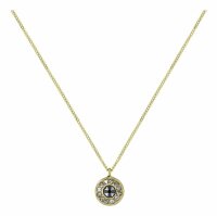 Konplott - Spell on You - grey, shiny brass, necklace...