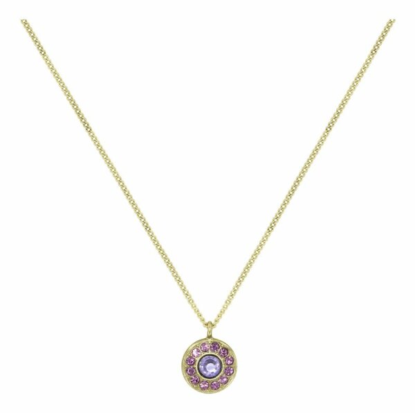 Konplott - Spell on You - lila, shiny brass, necklace pendant
