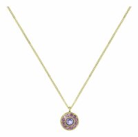 Konplott - Spell on You - lila, shiny brass, necklace...