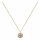 Konplott - Spell on You - pink, shiny brass, necklace pendant