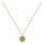 Konplott - Spell on You - orange, shiny brass, necklace pendant