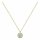 Konplott - Spell on You - white, shiny brass, necklace pendant