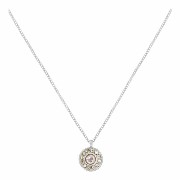 Konplott - Spell on You - beige, shiny silver, necklace pendant