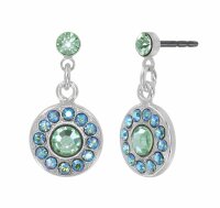 Konplott - Spell on You - green, shiny silver, earring...