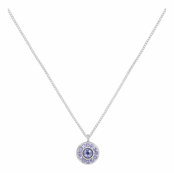 Konplott - Spell on You - lila, violet, shiny silver, necklace pendant
