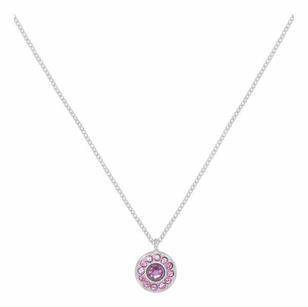 Konplott - Spell on You - pink, shiny silver, necklace pendant