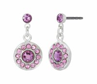 Konplott - Spell on You - pink, shiny silver, earring...