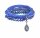 Konplott - Petit Glamour dAfrique - blue, antique silver, bracelet elastic
